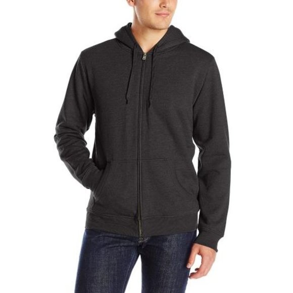 NWT Levis Men Chaffee Long Sleeve Sherpa Lined Fleece Zip Black Size XL$90 2D109 - Picture 1 of 2